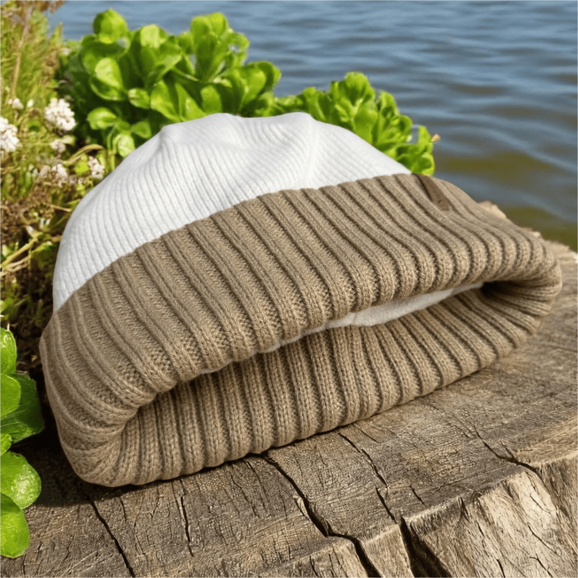 2026 Swimbler Cuff Beanie GV-J6FB-K0BA - Cream Fawn
